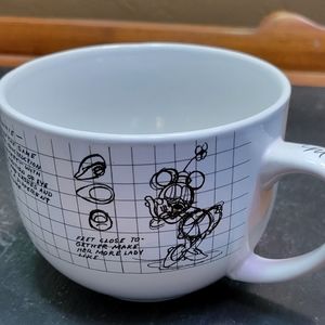 Disney Minnie Mouse Sketch Soup Mug